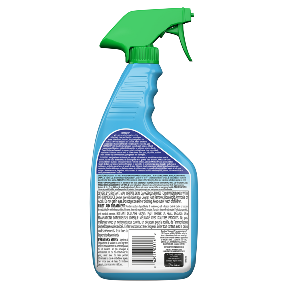 Fantastik  Disinfectant Bleach (650 ml) - Quecan