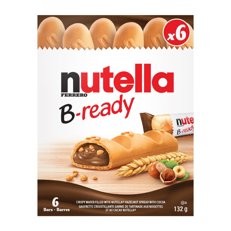 Nutella B-ready (6 x 22g) - Quecan