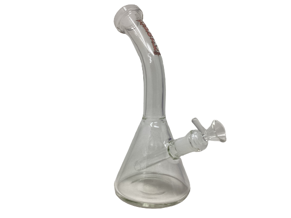 Glass Spark Bong Bent 10" - Quecan