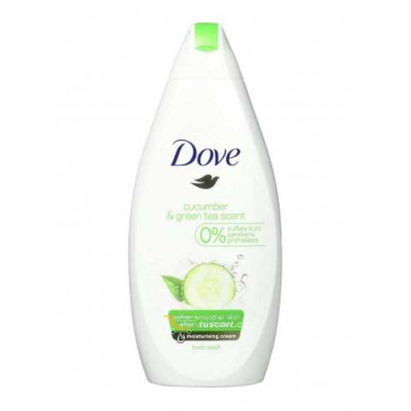 Dove Body Wash - Cucumber & Green Tea Scent (500ml) - Quecan