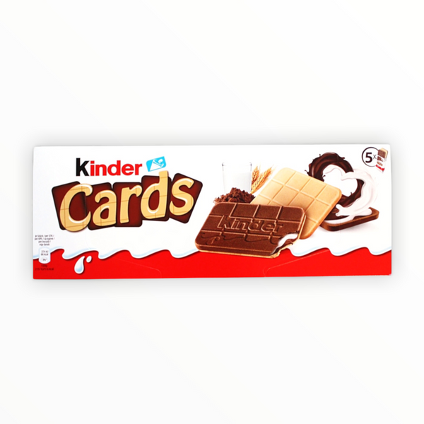 Kinder Cards (Pack of 5) 128g - Quecan