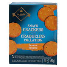 Versailles Snack Crackers (3 x 80g)