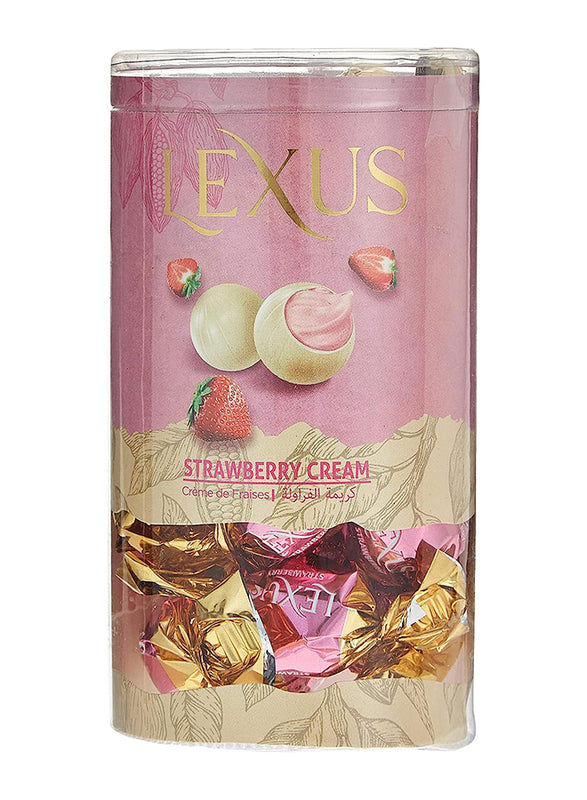 Lexus White Chocolate Filled With Strawberry Cream (180g) - Quecan