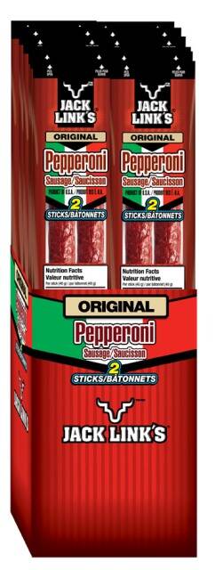 Jack Link's Peperoni- Original (12 x 80g) - Quecan