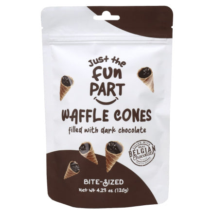 Just the Fun Part Waffle Cones (120g) - Quecan