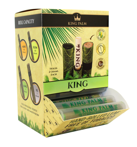 King Palm King (Box of 50 Tubes) - Quecan