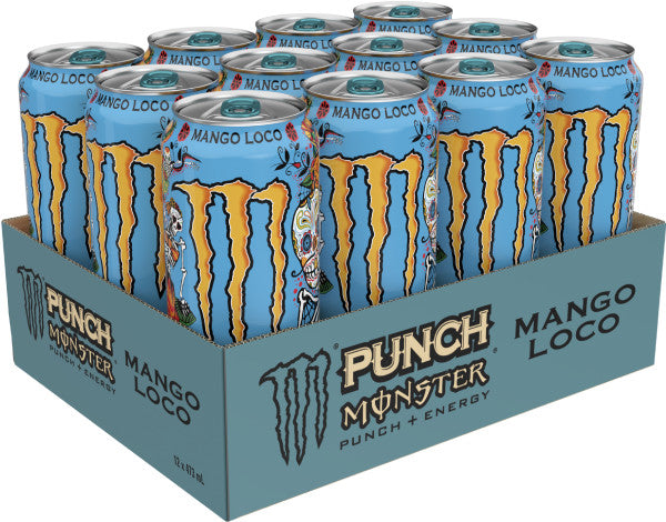 Monster - Boisson énergisante (12 x 473ml) - Vert (Can Dep)