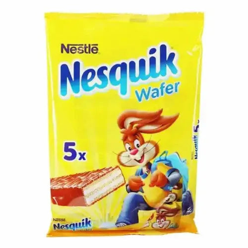 Nestle Nesquik Chocolate Covered Wafers (Pack of 5)