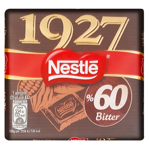 Nestle 1927 60% Cocoa Bitter Chocolate (6x60g) - Quecan