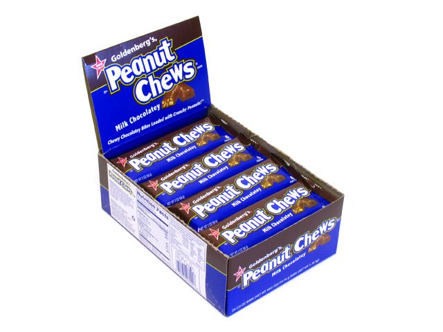 Goldenberg's Peanut Chews Milk Chocolatey (24x56gm) - Quecan