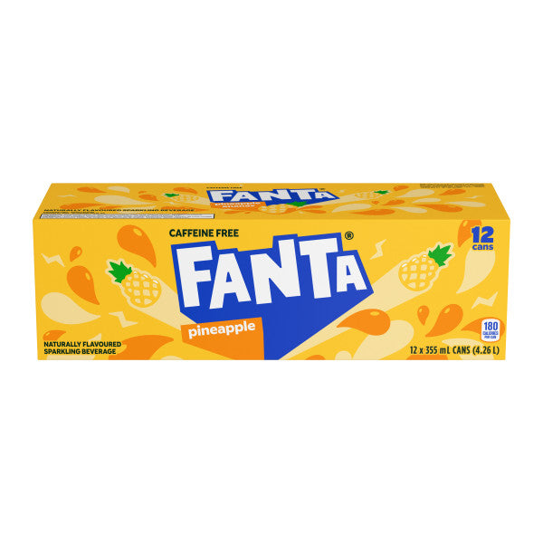 Fanta Soft Drink Cans (12 x 355mL) (Can Dep)