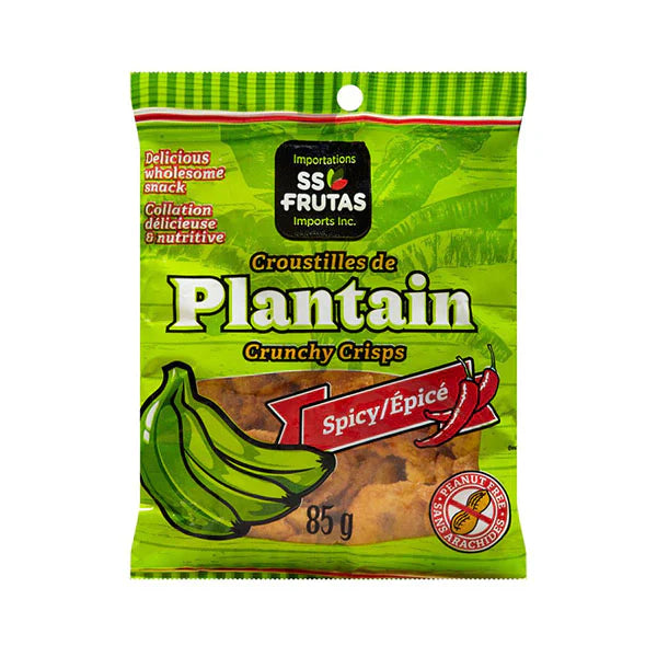 Plantain Chips Mix Flavors (Sweet / Salted / Spicy) (50 x 85 g) - Quecan