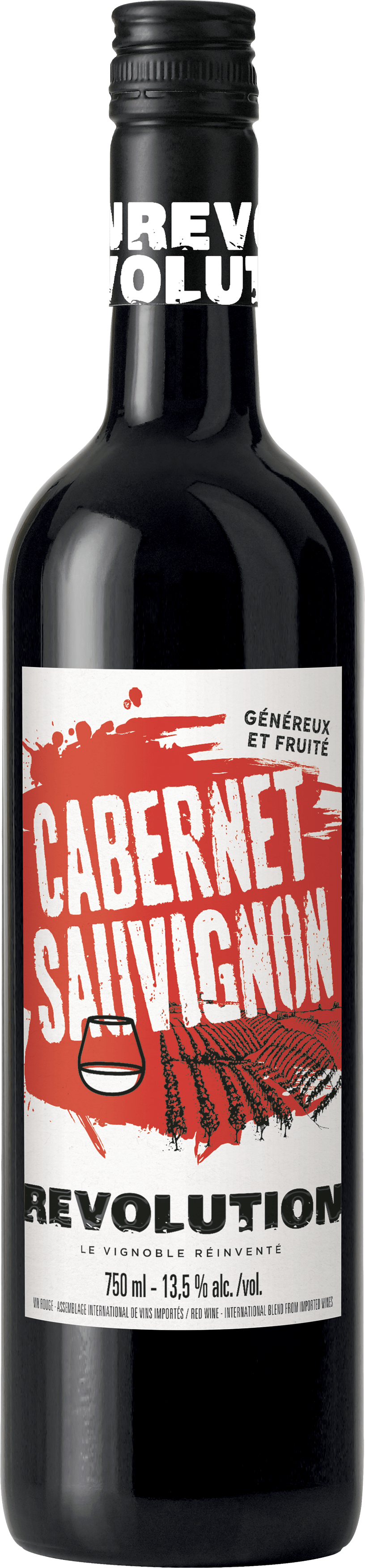 WINE REVOLUTION CABERNET SAUVIGNON (750 ML) - Quecan