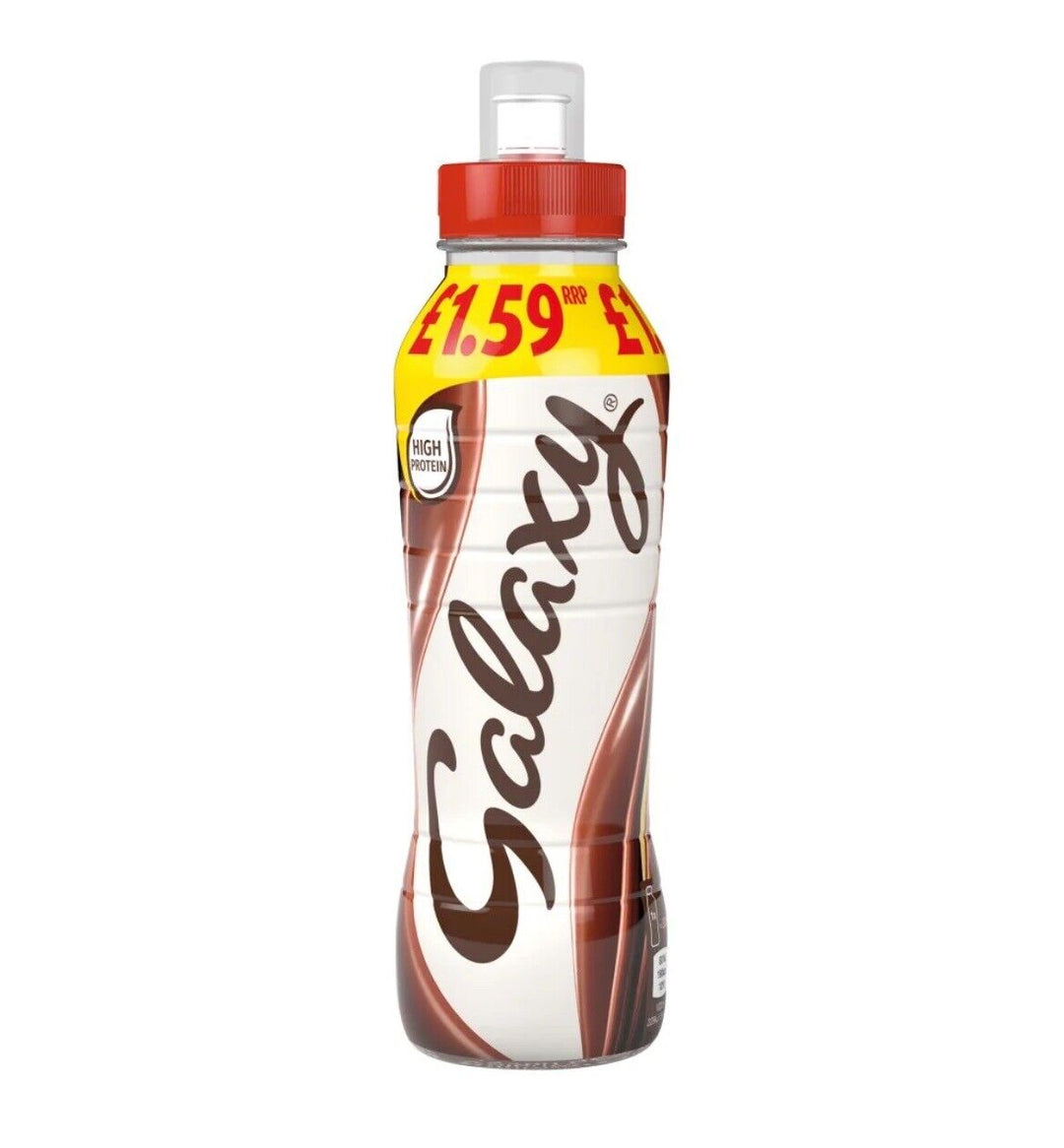 Galaxy Chocolate Milk Shake Drink (350ml x 8) - Quecan