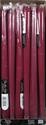 CITI-LITES 12 INCH TAPER CANDLE BURGUNDY (Pack of 12) - Quecan