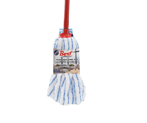 Best Microfiber Towel Mop with Handle - Quecan