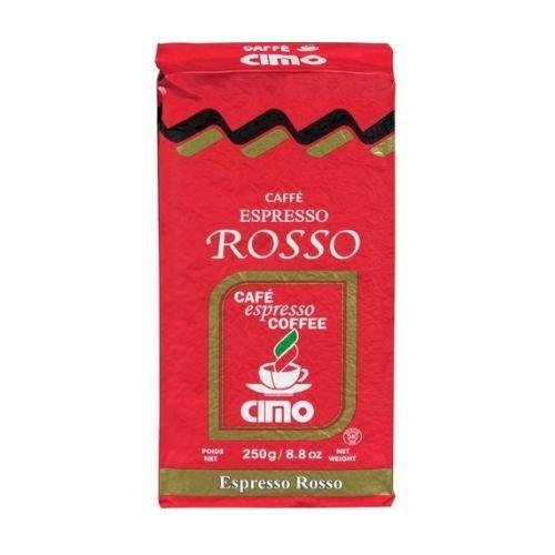 Cimo Espresso Ground Coffee - Rosso (250g) - Quecan
