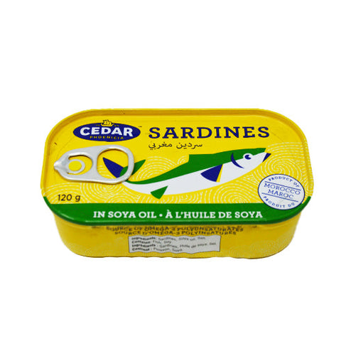 Cedar - Sardines  In Soya Oil (120g) - Quecan