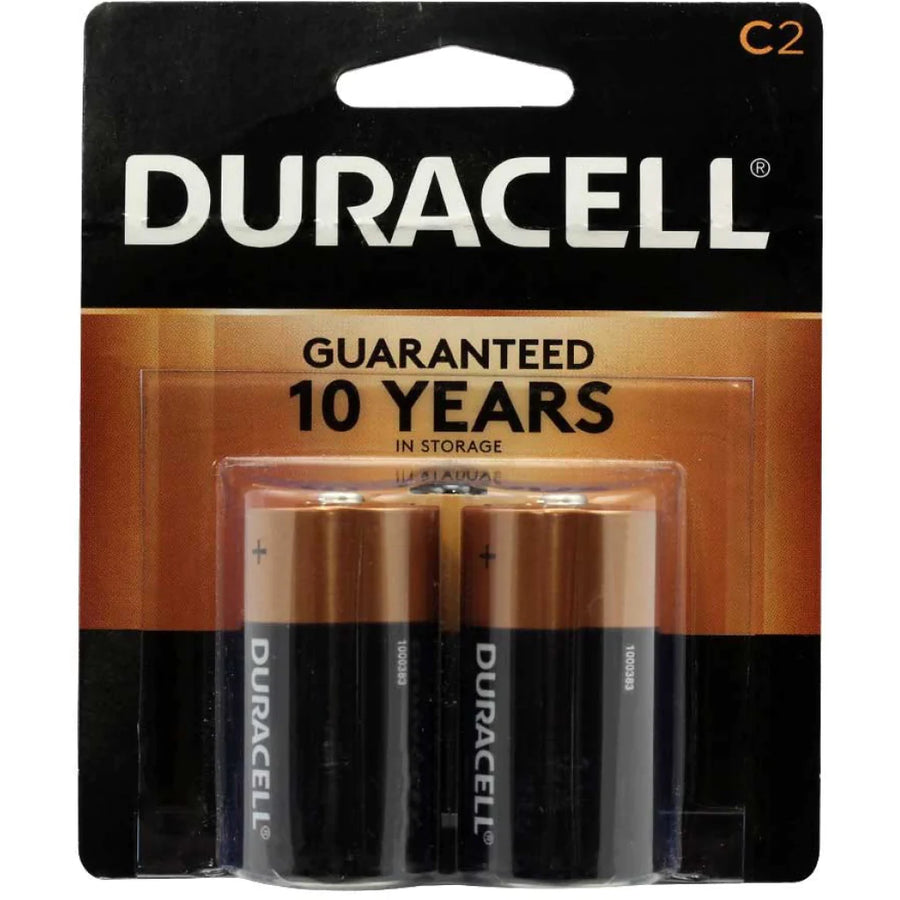 Duracell - C-Battery Pack of 2 (Box of 8) - Quecan