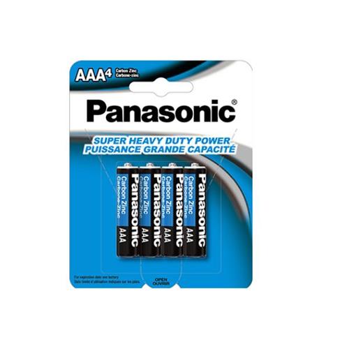 Panasonic Super Heavy Duty AAA-4 - Batteries (Pack of 12) - Quecan