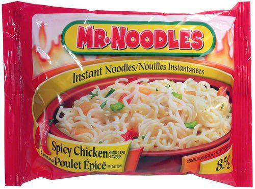 Mr. Noodles Instant Noodles - Spicy Chicken (24 x 85g) - Quecan