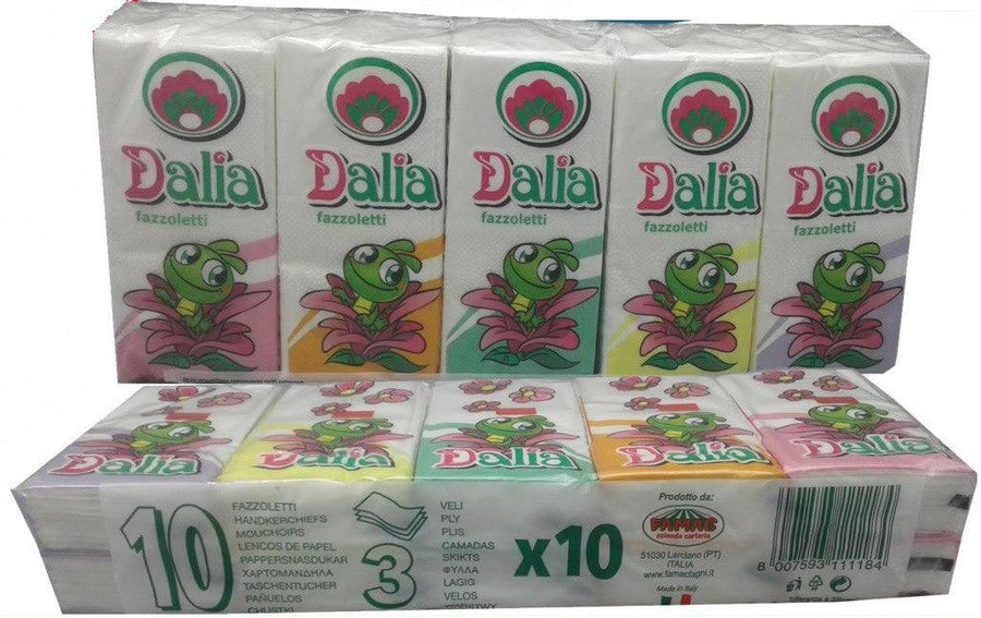 Dalia Tissues (Pack of 5) - Quecan