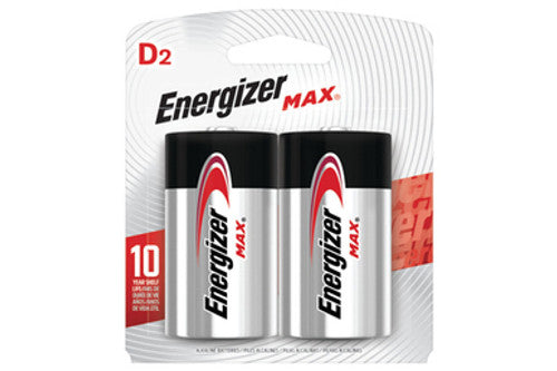 Energizer Max D-2 Cell - Batteries (Pack of 12) - Quecan