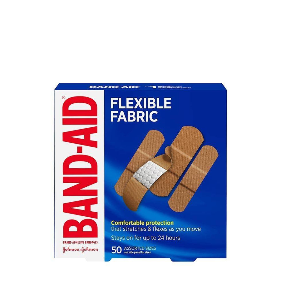 Band-Aid Flexible Fabric Bandage (Box of 50) - Quecan
