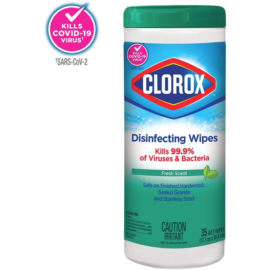 Clorox Disinfecting Wipes - (Box of 35) Fresh Scent - Quecan
