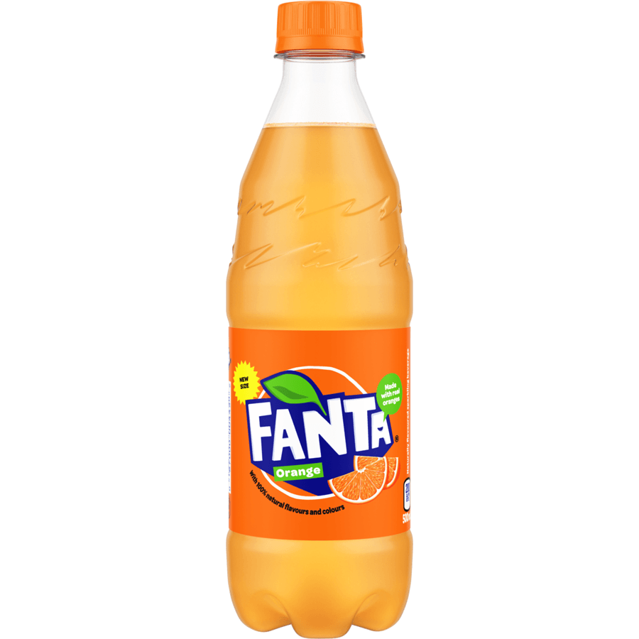 FANTA ORANGE - Soft Drink (24 x 500ml) (Can Dep) | Quecan Distribution