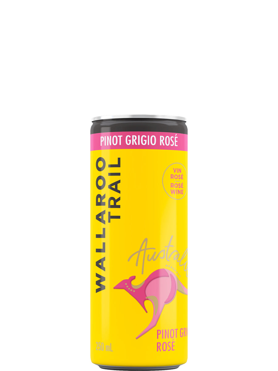 Wallaroo Trail Pinot Grigio Rose (24x250ml) - Quecan
