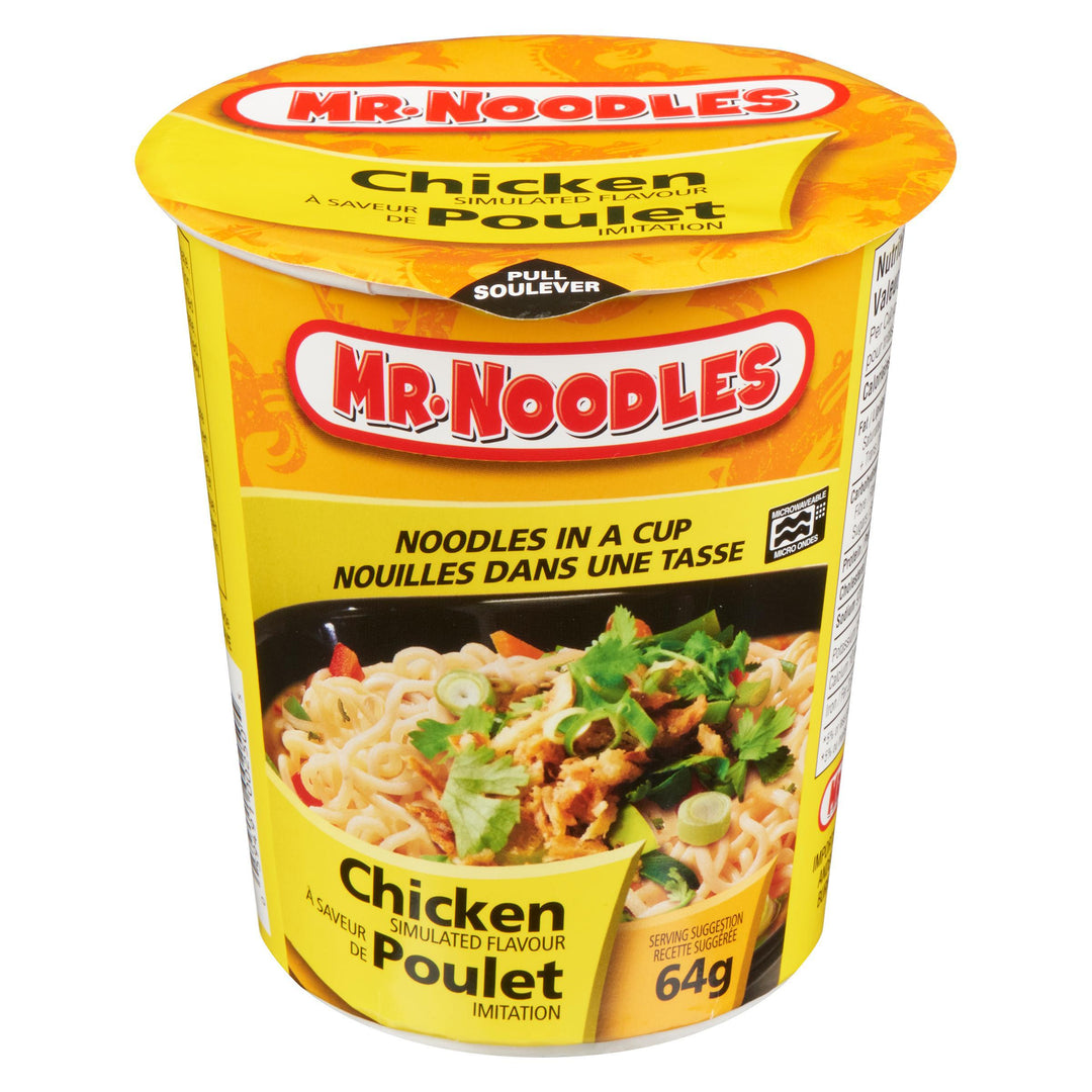 Mr. Noodles- Instant Noodles (12X64 g) Chicken - Quecan