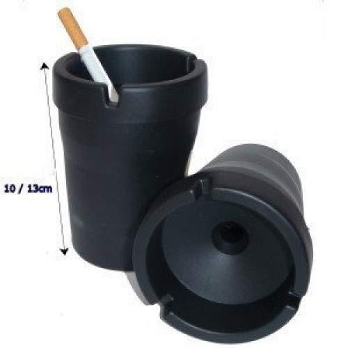 Butt Bucket Cigarette Snuffers - Black (Box of 12) - Quecan