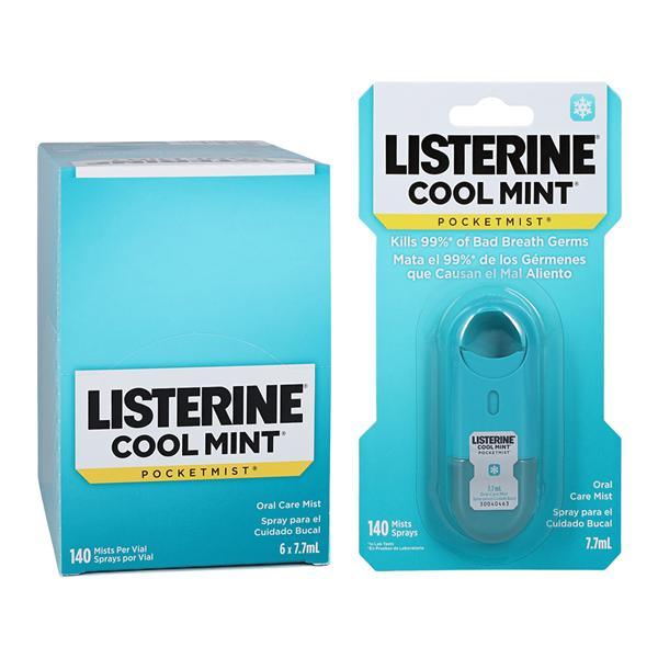 Listerine Pocket Mist - Cool Mint 7.7ml  (Pack of 6) - Quecan