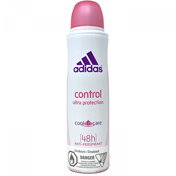 Adidas Women Body Spray Control Ultra Protection  Cool & Care (150ml) - Quecan