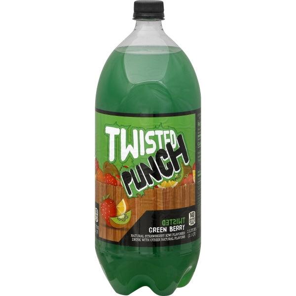 Twisted Punch - (15 x 1L) (Can Dep) Green Berry - Quecan
