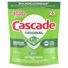 Cascade Original Fresh Scent Actionpacs Dishwasher (Pack of 25) - Quecan