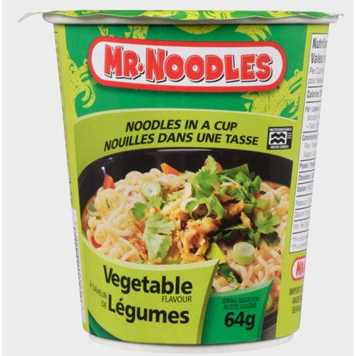 Mr. Noodles- Instant Noodles (12X64 g) Vegetable - Quecan