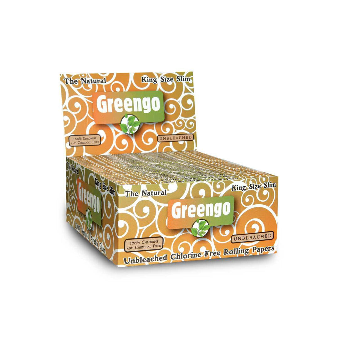 Greengo - King Size Slim Rolling Paper (Pack of 50) - Quecan