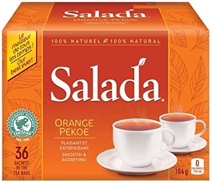 Salada Orange Pekoe Tea (Box of 36) - Quecan