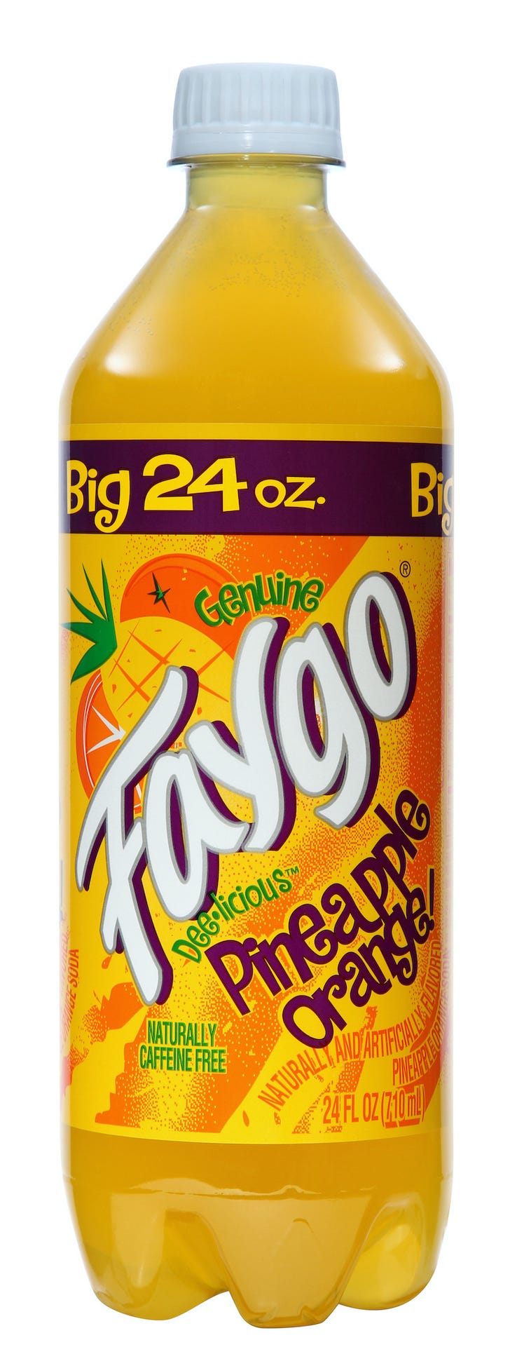 Faygo Soft Drink - Pineapple Orange(24 x 710ml) (Can Dep) - Quecan