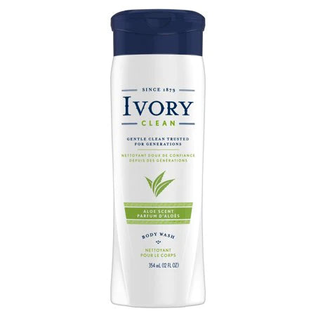 Ivory Body Wash - Aloe Scent (354ml) - Quecan
