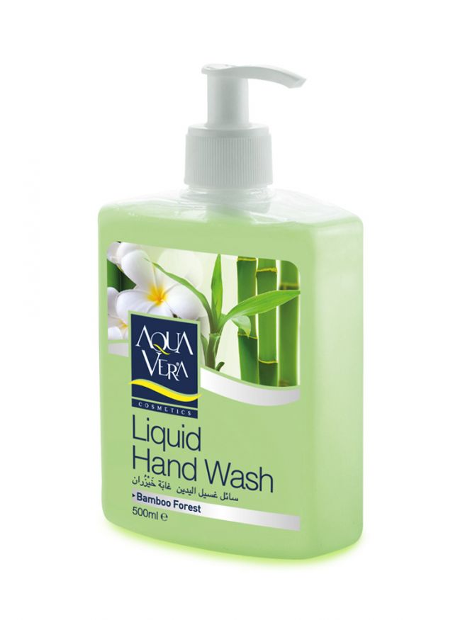Aqua Vera Liquid Hand Wash 500ML Bamboo Forest - Quecan