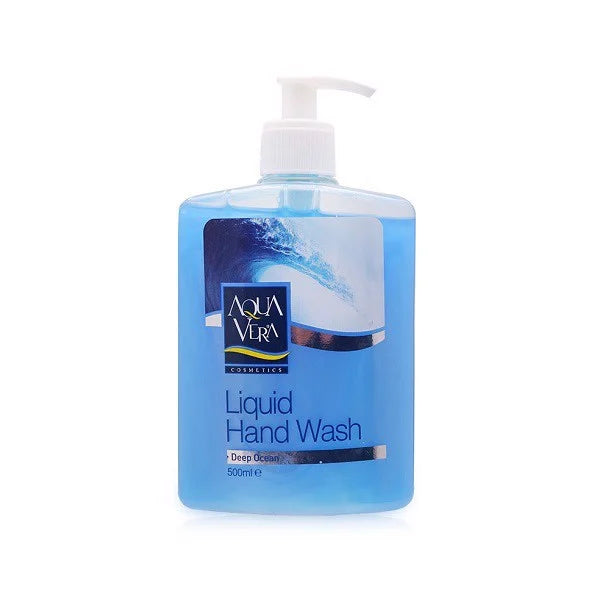 Aqua Vera Liquid Hand Wash 500ML Deep Ocean - Quecan