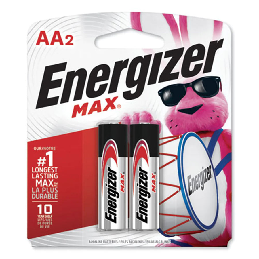 Energizer AA-2 Batteries (Pack of 12) - Quecan
