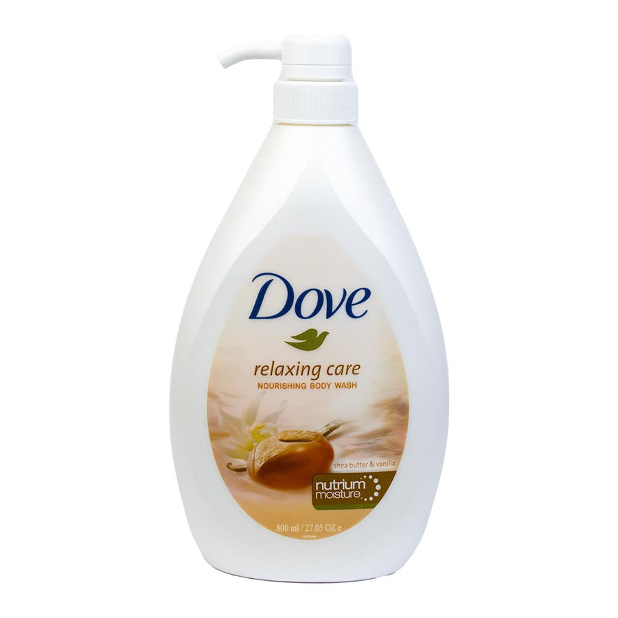 Dove Nourishing Body Wash - Shea Butter & Vanilla (800ml) - Quecan