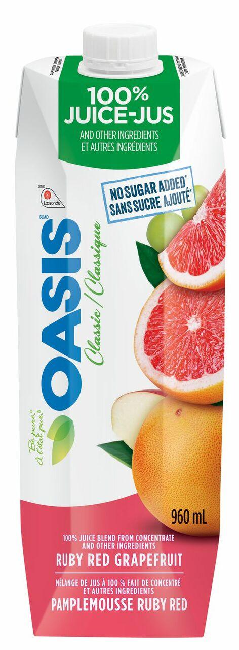 Oasis Classic Juice - Grapefruit (12 x 960ml) - Quecan