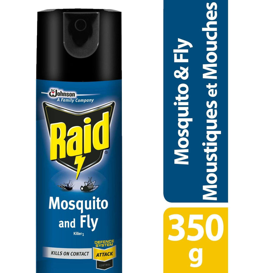 Raid Formula Bug Killer 350G Mosquito and Fly - Quecan