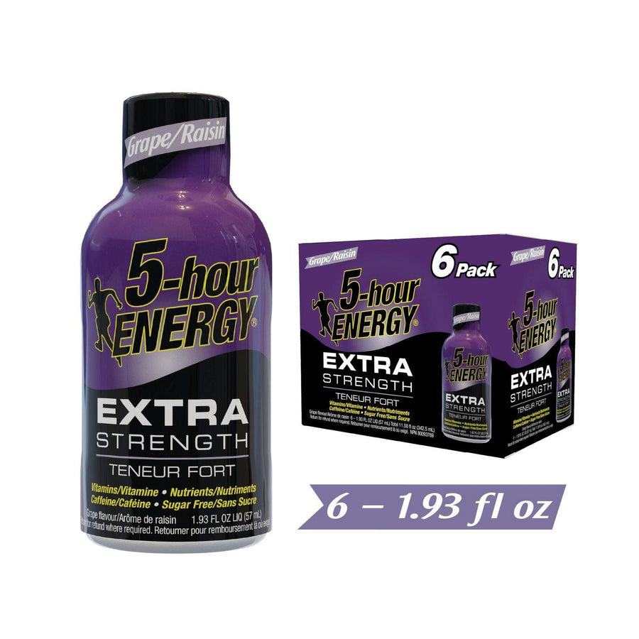5-Hour Extra Strength Energy Drink -  Berry (12 x 57ml) - Quecan