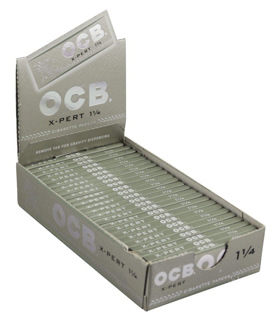 OCB X-Pert 1 1/4 Rolling Paper (Box of 25 Booklets) - Quecan